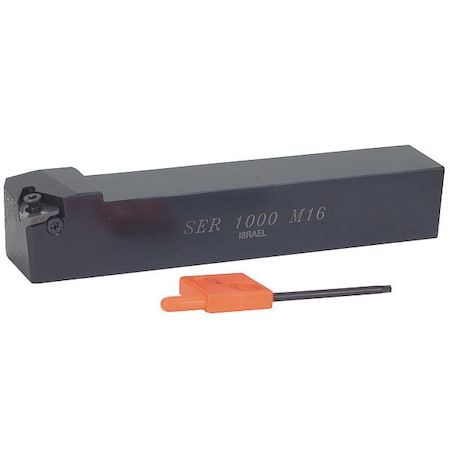 Indexable Thread Turning Tool Holder, SER 1000 M22, 6 in L, - Insert Shape MPN:SER 1000 M22