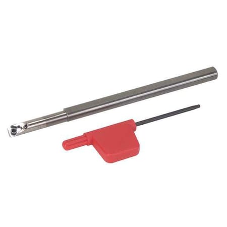 Indexable Thread Turning Tool Holder, SIR 0205 H06CB, 4 in L, Carbide, Triangular Insert Shape MPN:SIR 0205 H06CB