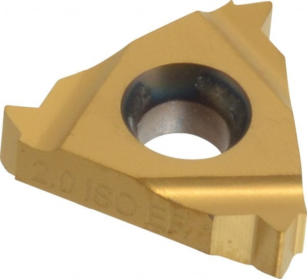 Laydown Threading Insert: 16 ER 2.0 ISO MXC, Carbide MPN:16ER2.0ISOMXC