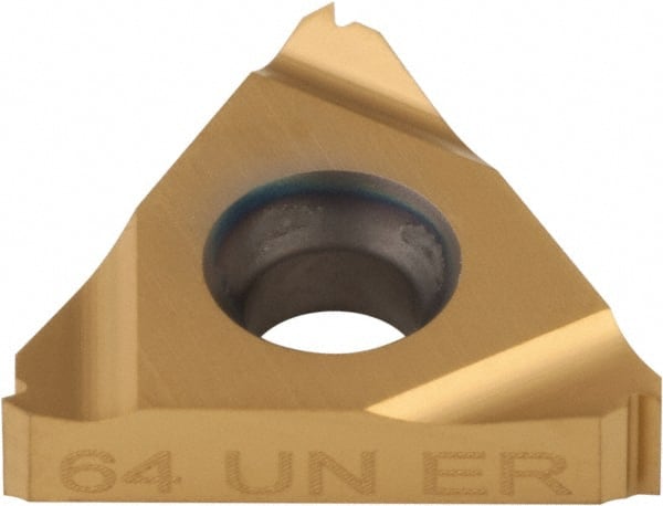 Laydown Threading Insert: 3/8IC EXT RH 64 TPI, Carbide MPN:16ER64UNP25