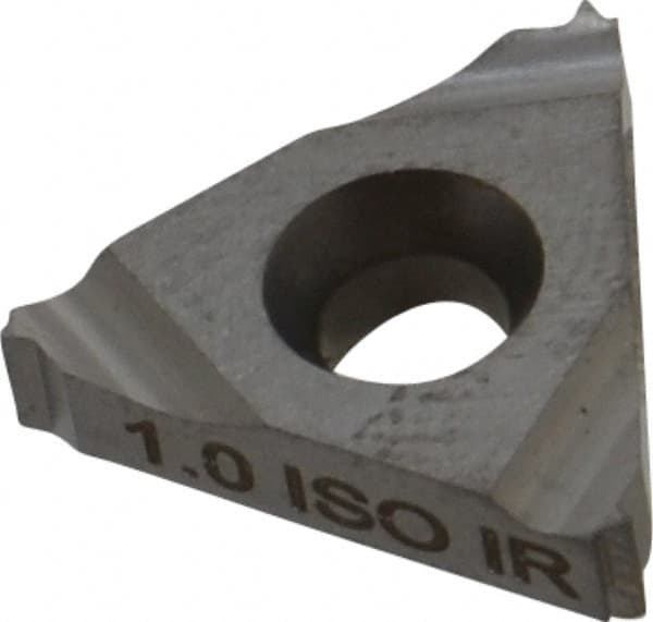 Laydown Threading Insert: 16 IR 1.0 ISO P30, Carbide MPN:16IR1.0ISOP30