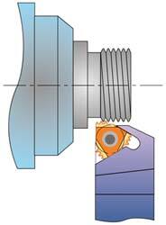 Laydown Threading Insert: 22 ER 10 API RD 2MP25C, Solid Carbide MPN:20501087