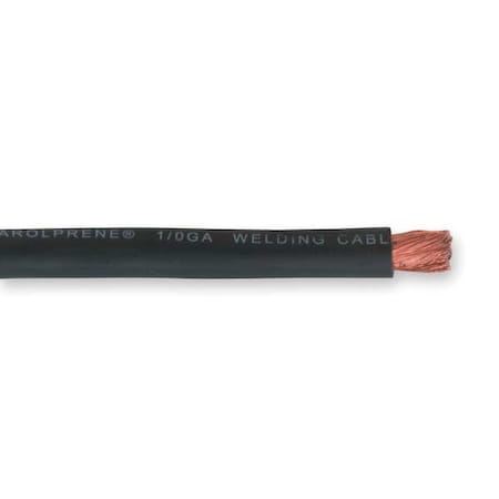 WeldingCable, EPDM, 4AWG, 600V, Black, 250ft MPN:01777.35.01
