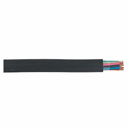 SOOW, Portable Cord, 16 AWG, Indoor/Outdoor, Stranded, Black, Super Vu-Tron, 500 ft MPN:09605.38.01