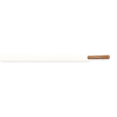 AWM, MTW, TEW, TFF, Machine Tool Wire, Copper, 18 AWG, White, Stranded, 500 ft MPN:76502.18.02