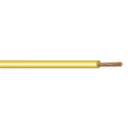 AWM, MTW, TEW, TFF, Machine Tool Wire, Copper, 18 AWG, Yellow, Stranded, 500 ft MPN:76502.18.05