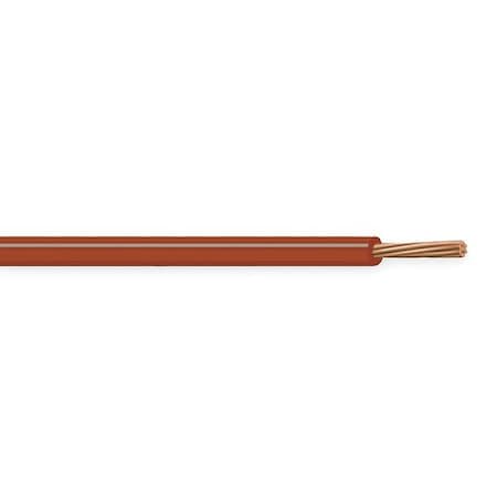 AWM, MTW, TEW, TFF, Machine Tool Wire, Copper, 10 AWG, Brown, Stranded, 500 ft MPN:76832.18.08