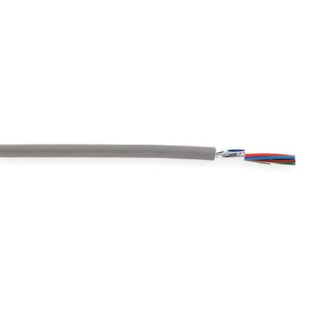 Data Cable, Riser, 6 Wire, Gray, 1000ft MPN:C0763A.41.10