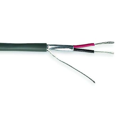 Communication Cable, 6 C, Gray, PVC, 100 ft. MPN:C0783A
