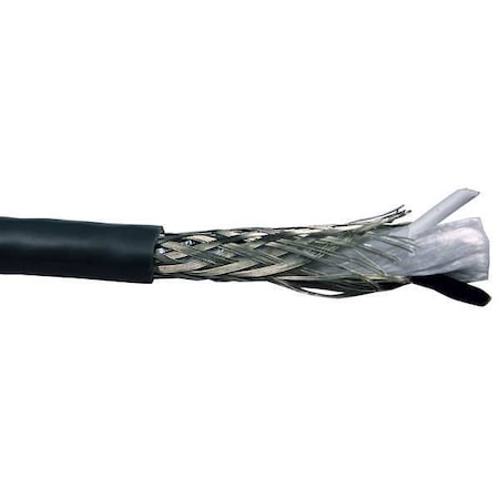 Communication Cable, 2 C, Gray, PVC, 100 ft. MPN:C1642A