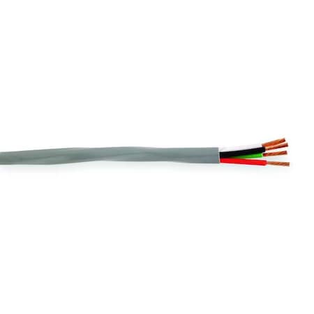 Communication Cable, 4 C, Gray, PVC, 100 ft. MPN:C6353A