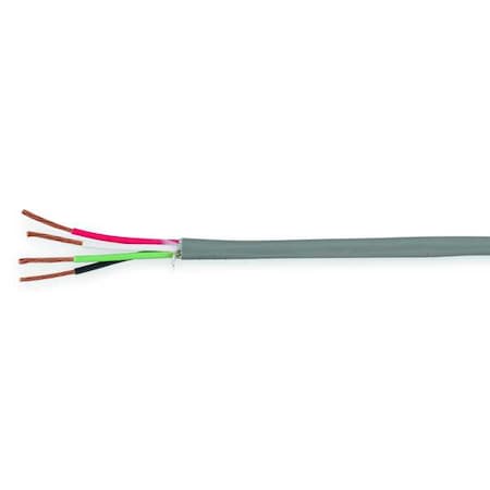 Power Limited and Communication Cable, 8 C, Yellow, PVC, 1000 ft. MPN:E1038S.41.10