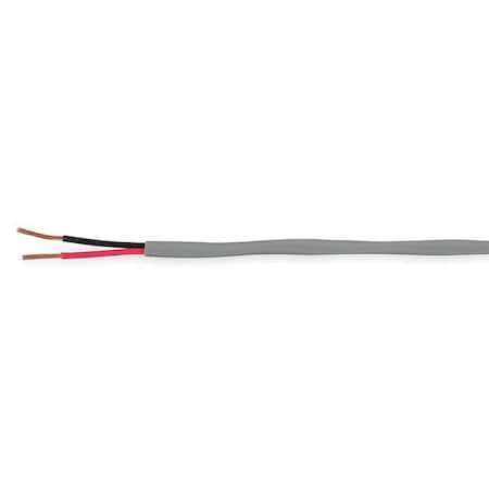 Power Limited and Communication Cable, 2 C, Gray, PVC, 1000 ft. MPN:E1062S.41.10