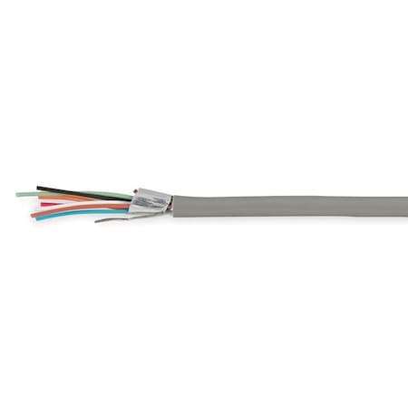 Power Limited and Communication Cable, 8 C, Yellow, PVC, 1000 ft. MPN:E2008S.41.10