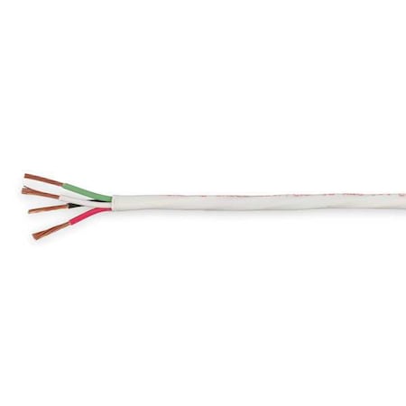 Power Limited and Communication Cable, 4 C, Natural, PVC, 1000 ft. MPN:E3004S.41.86