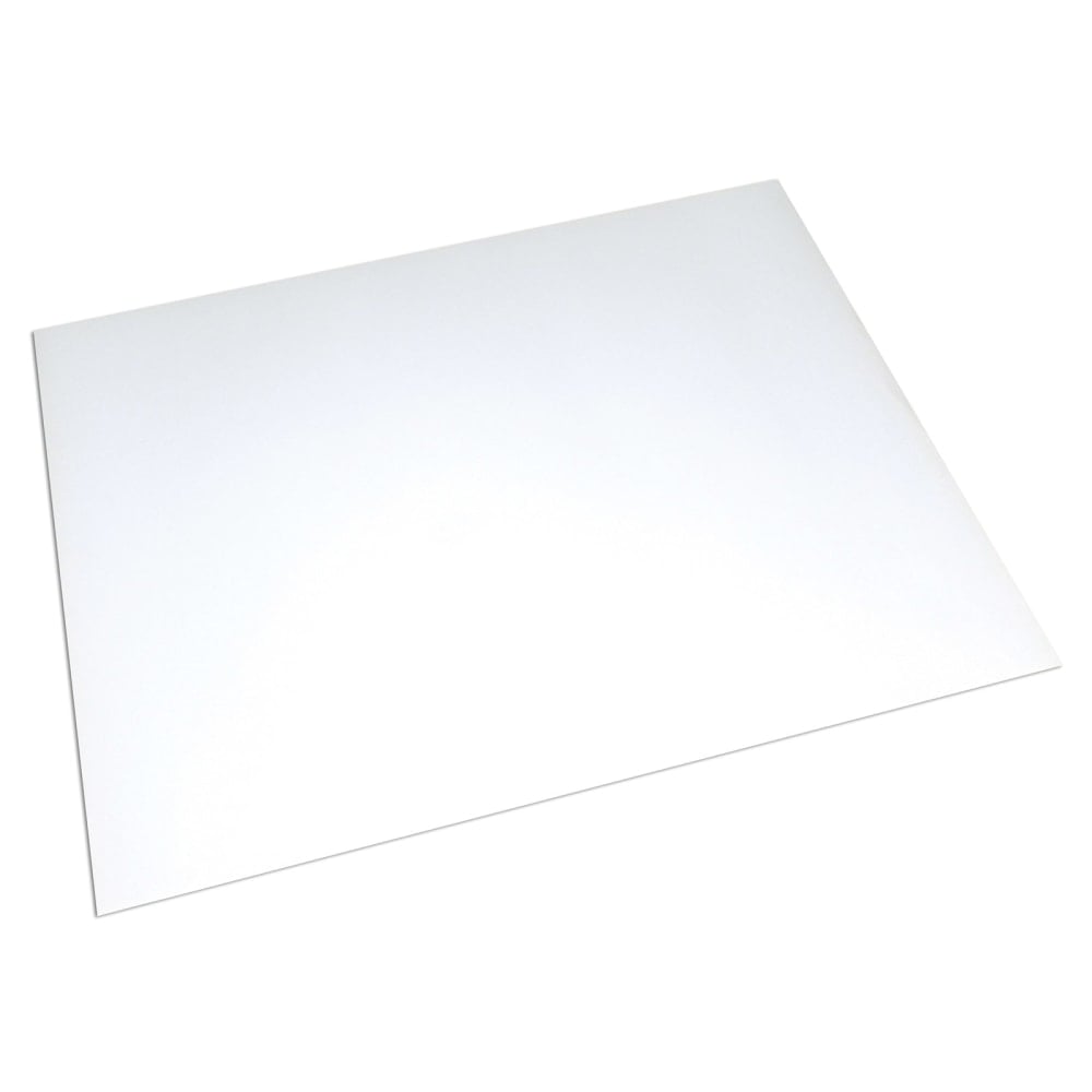UCreate Poster Board Sheets, 10 pt. Card Stock, 22in x 28in, White, Carton Of 50 Sheets MPN:PACCAR13841