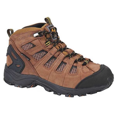 Men's Hiker Boot, 8 1/2, Composite Toe, 6 in H, Brown, CA4525 MPN:CA4525