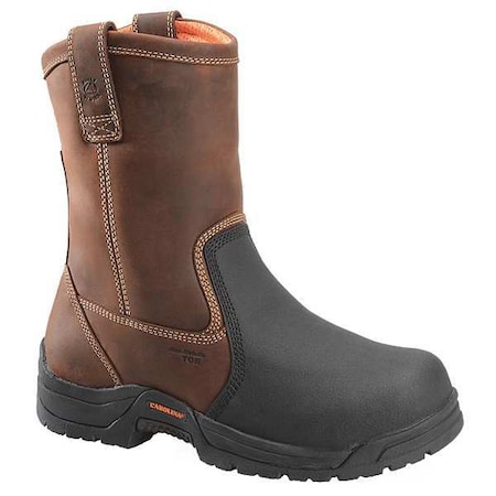 CA4582, Men's 10 in Composite Toe Wellington Boot, Brown, 9, 2E, CA4582 MPN:CA4582