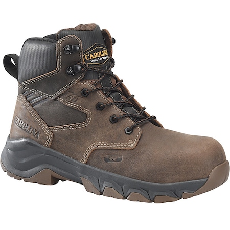 Men's Composite Toe 6-Inch Work Boot, Brown, 11, D, CA5556 MPN:CA5556