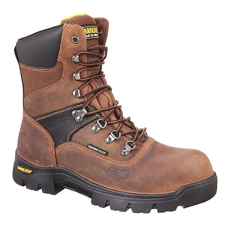 Men's 8-Inch Work Boot, 8 1/2, Composite Toe, 8 in H, Brown, CA5589 MPN:CA5589