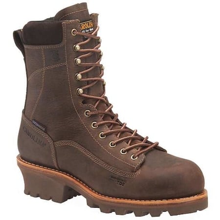 Men's Logger Boot, 11, Composite Toe, 8 in H, Brown, CA7521 MPN:CA7521