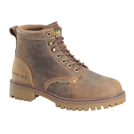 Men's 6-Inch Work Boot, 11 1/2 EE, Steel Toe, 6 in H, Brown, CA7558 MPN:CA7558