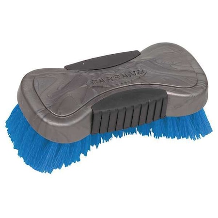 1 in W Tire Brush, 6 in L Handle, 6 in L Brush, Blue, Rubber, 6 in L Overall MPN:92011