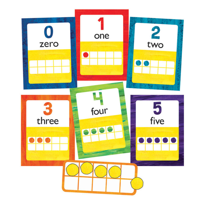 Carson-Dellosa World Of Eric Carle Numbers Bulletin Board Set MPN:110455