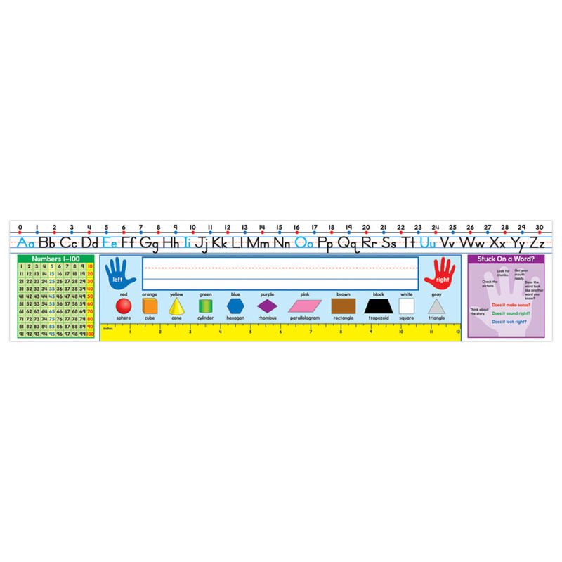 Carson-Dellosa Quick Stick Traditional Manuscript Nameplates, Grades 1 -2 MPN:119026