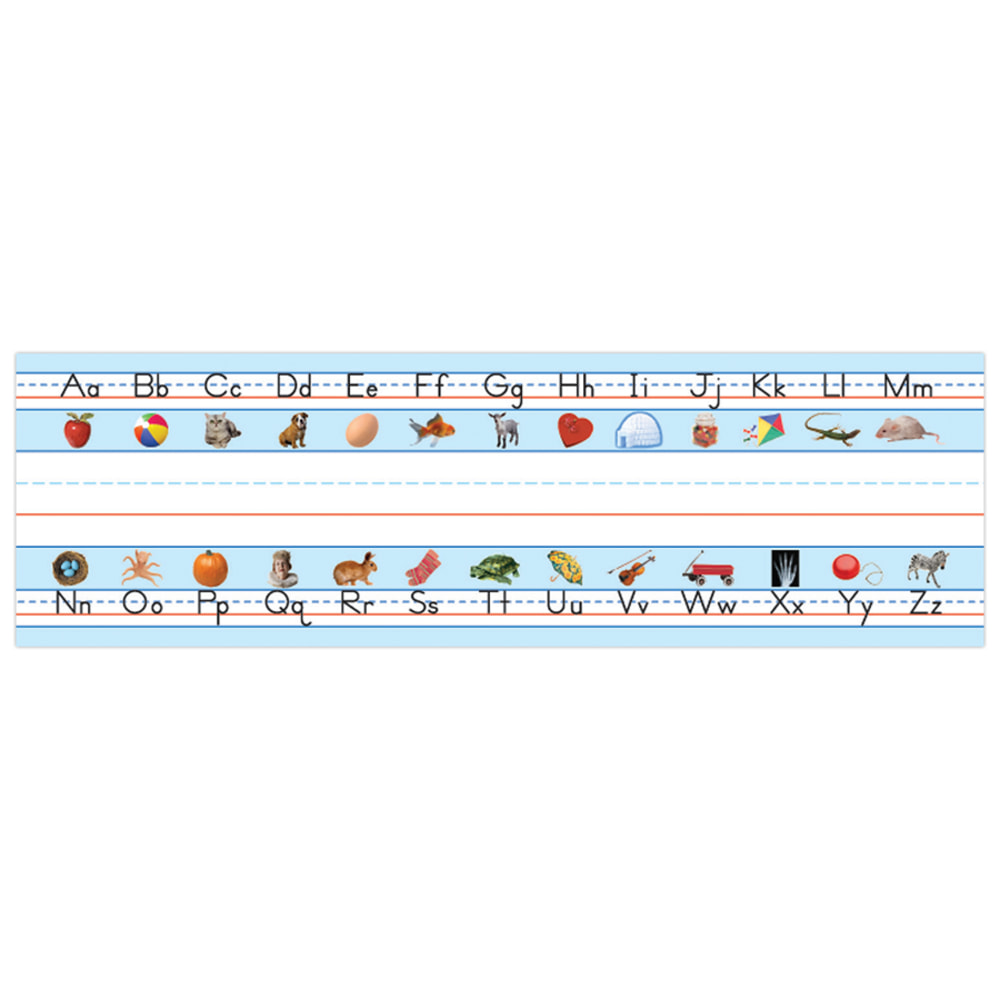 Carson-Dellosa Desk Nameplates, 9 1/2in x 3in, Alphabet, Pack Of 36 MPN:122006
