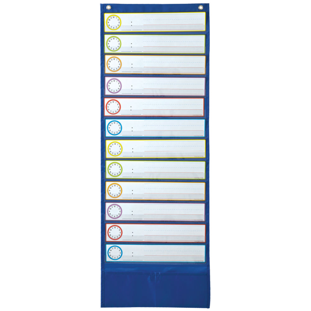 Carson-Dellosa Deluxe Scheduling Pocket Chart MPN:158031