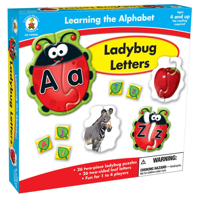 Carson-Dellosa Early Childhood Games: Ladybug Letters MPN:140086