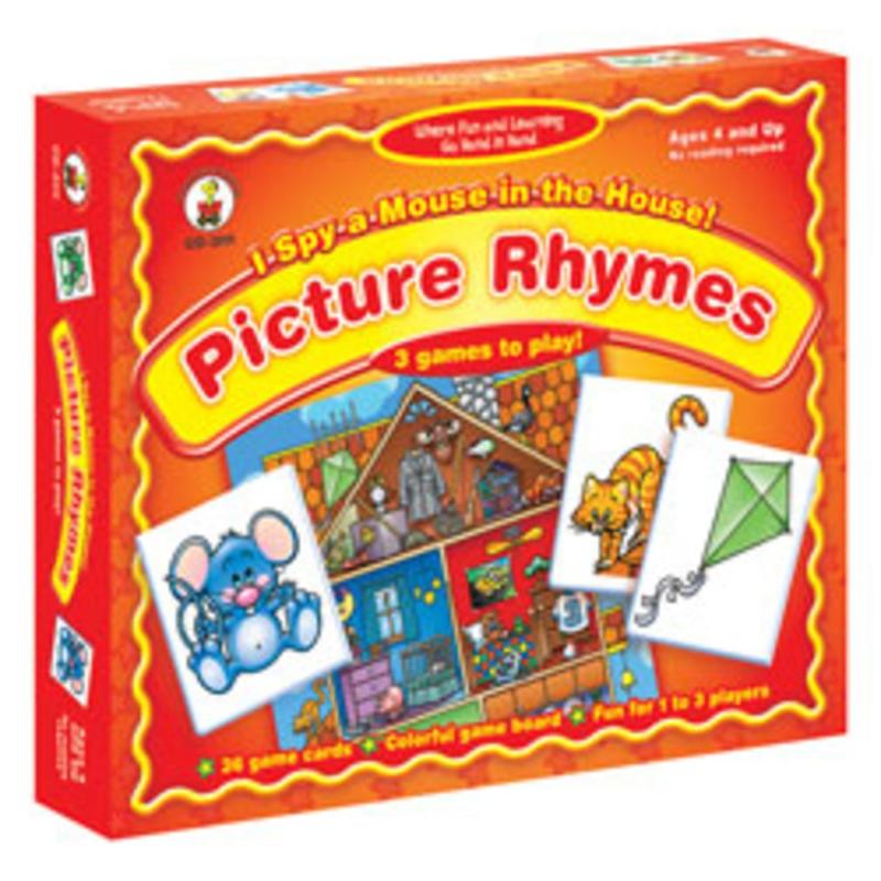 Carson-Dellosa I Spy A Mouse In The House! Picture Rhymes MPN:3111