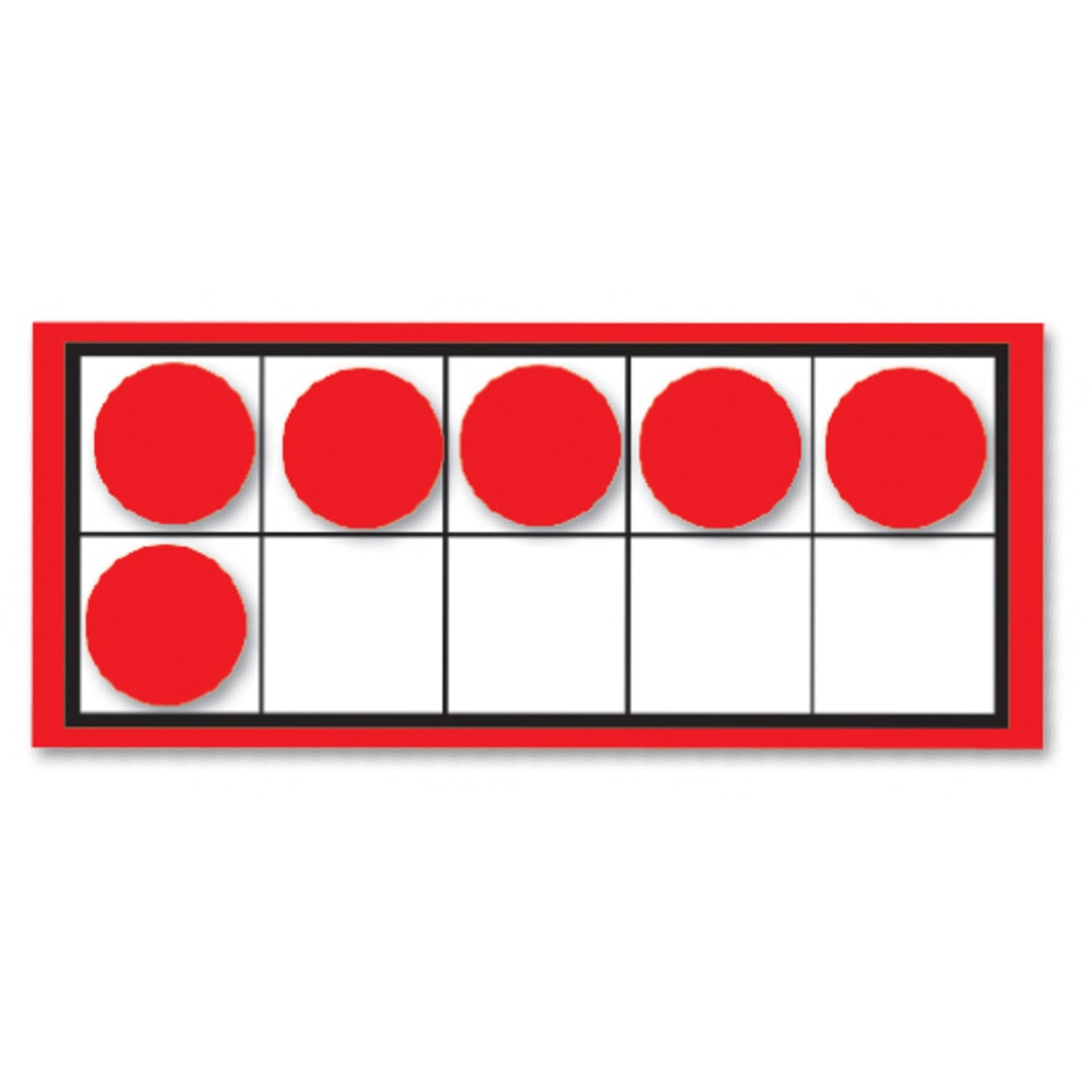 Carson-Dellosa Ten Frames And Counters Curriculum Cut-Outs Sets, Multicolor, Grades Pre-K - 2, Pack Of 44 MPN:120498