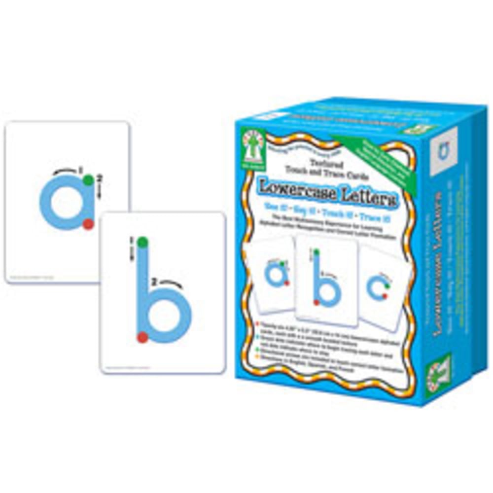 Carson-Dellosa Manipulatives - Lowercase Letter & Number Cards MPN:846012