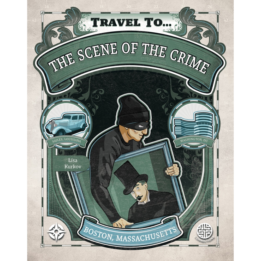 Carson Dellosa Education Connections Scene of the Crime Hardcover Book, Grades 5 To 9 MPN:CD-9781731657312