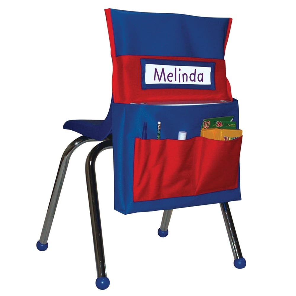 Carson-Dellosa Chairback Buddy, Blue/Red MPN:158035