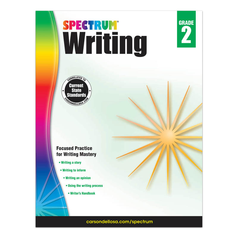 Spectrum Writing, Grade 2 MPN:704571