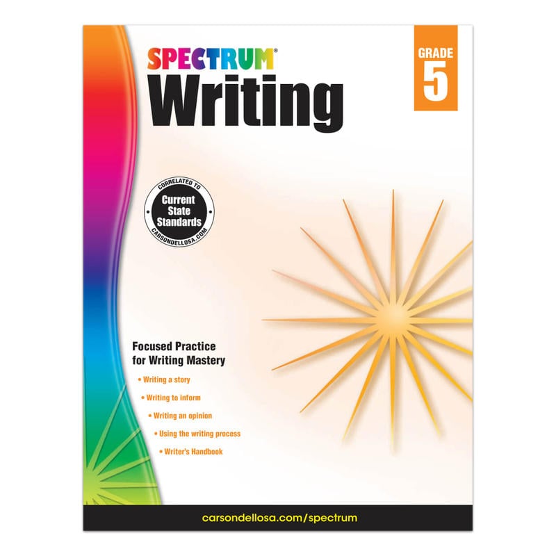 Spectrum Writing, Grade 5 MPN:704574