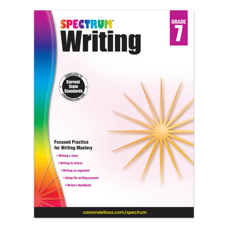 Spectrum Writing, Grade 7 MPN:704576