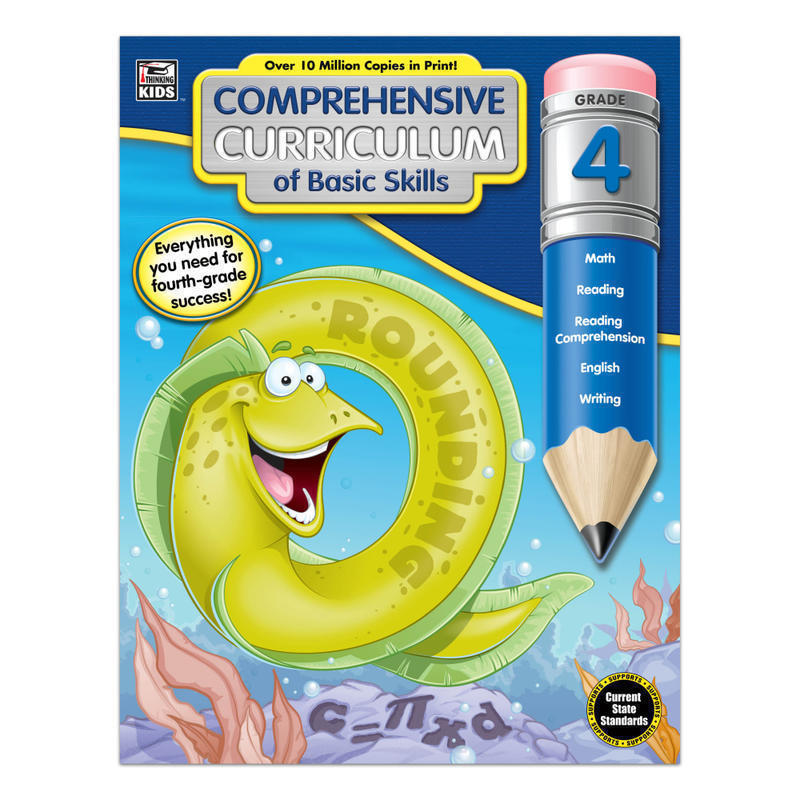 Thinking Kids Comprehensive Curriculum Of Basic Skills, Grade 4 MPN:704897
