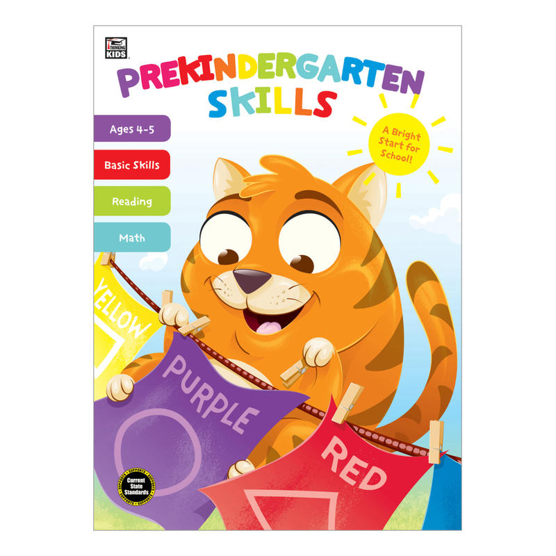 Thinking Kids Prekindergarten Skills Workbook, Preschool MPN:705152