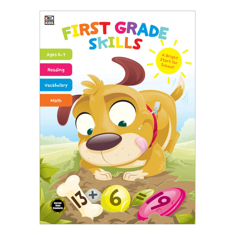 Thinking Kids First Grade Skills Workbook, Grade 1 MPN:705154