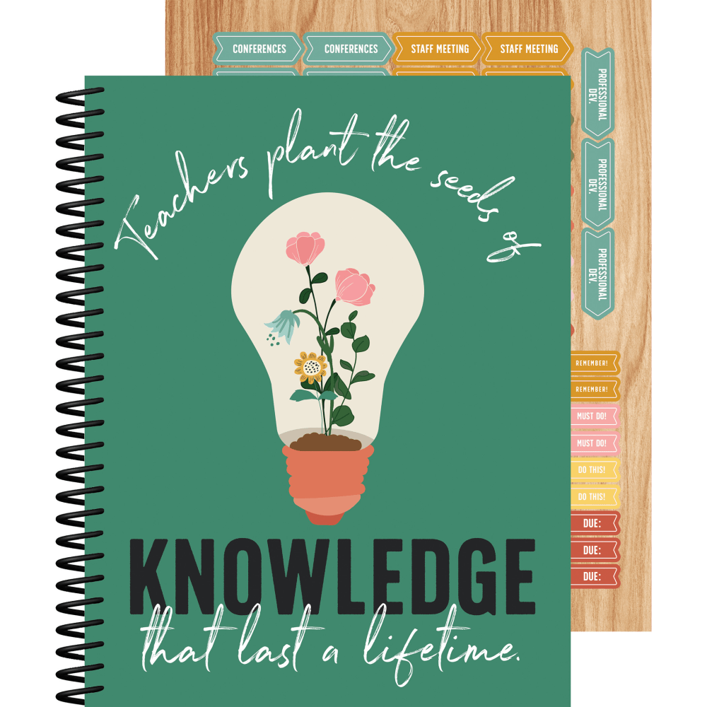 Carson Dellosa Education Teacher Planner, Grow Together MPN:CD-105046