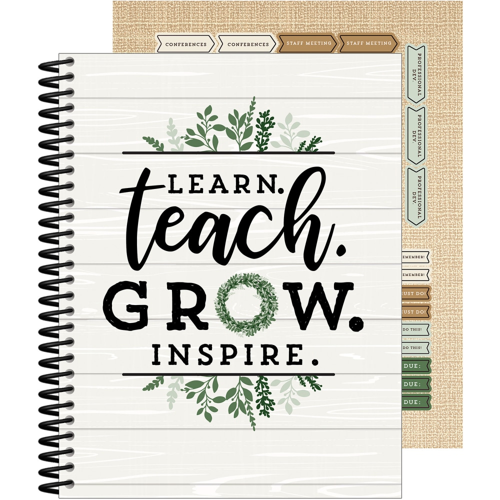 Carson Dellosa Education Teacher Planner, Farmhouse MPN:CD-105048