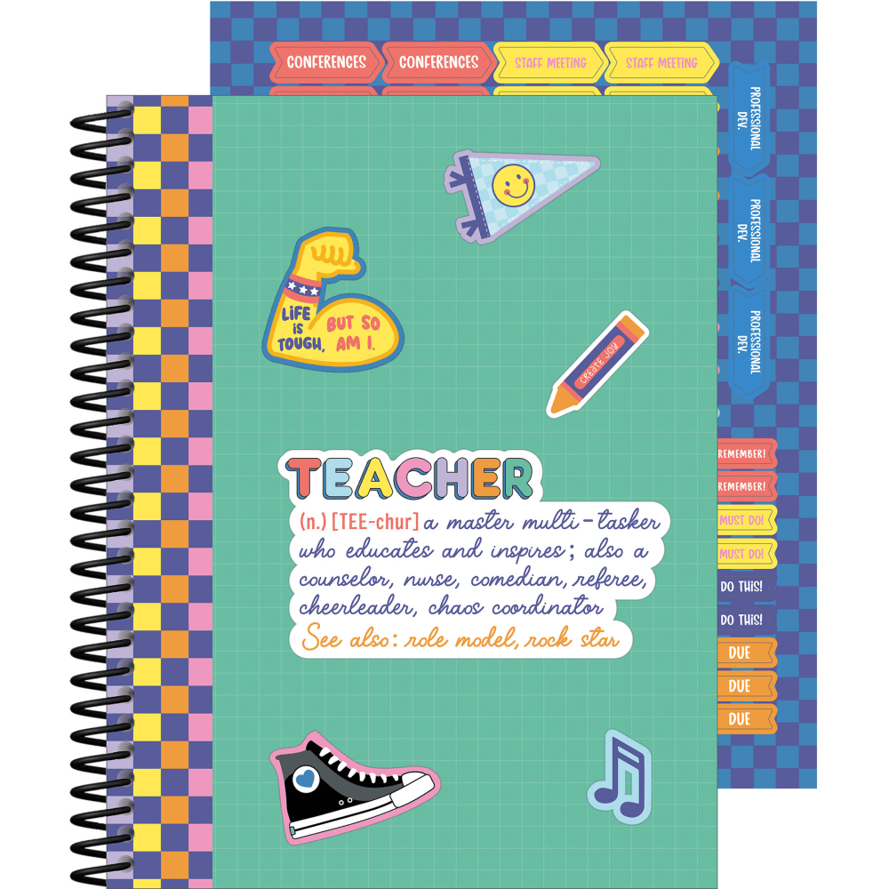 Carson Dellosa Education Teacher Planner, We Stick Together MPN:CD-105050