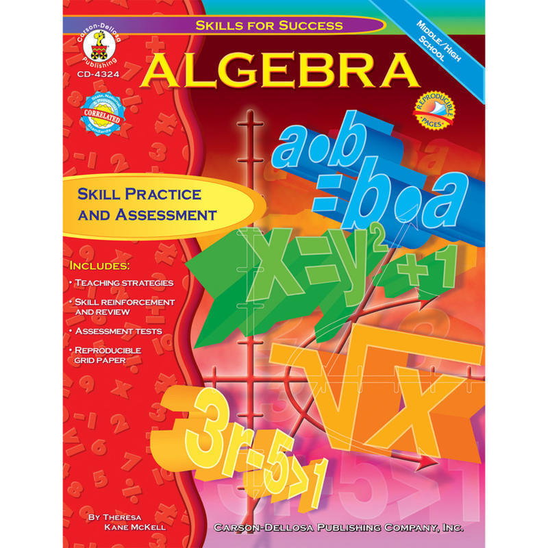 Carson-Dellosa Skills For Success Book - Algebra MPN:4324
