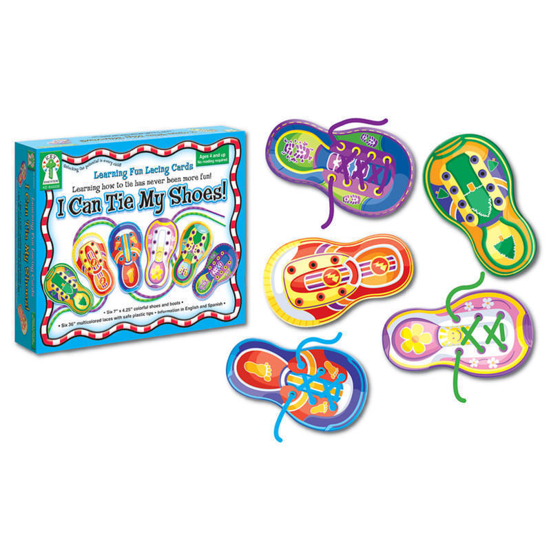 Carson-Dellosa Manipulatives - I Can Tie My Shoes MPN:846000