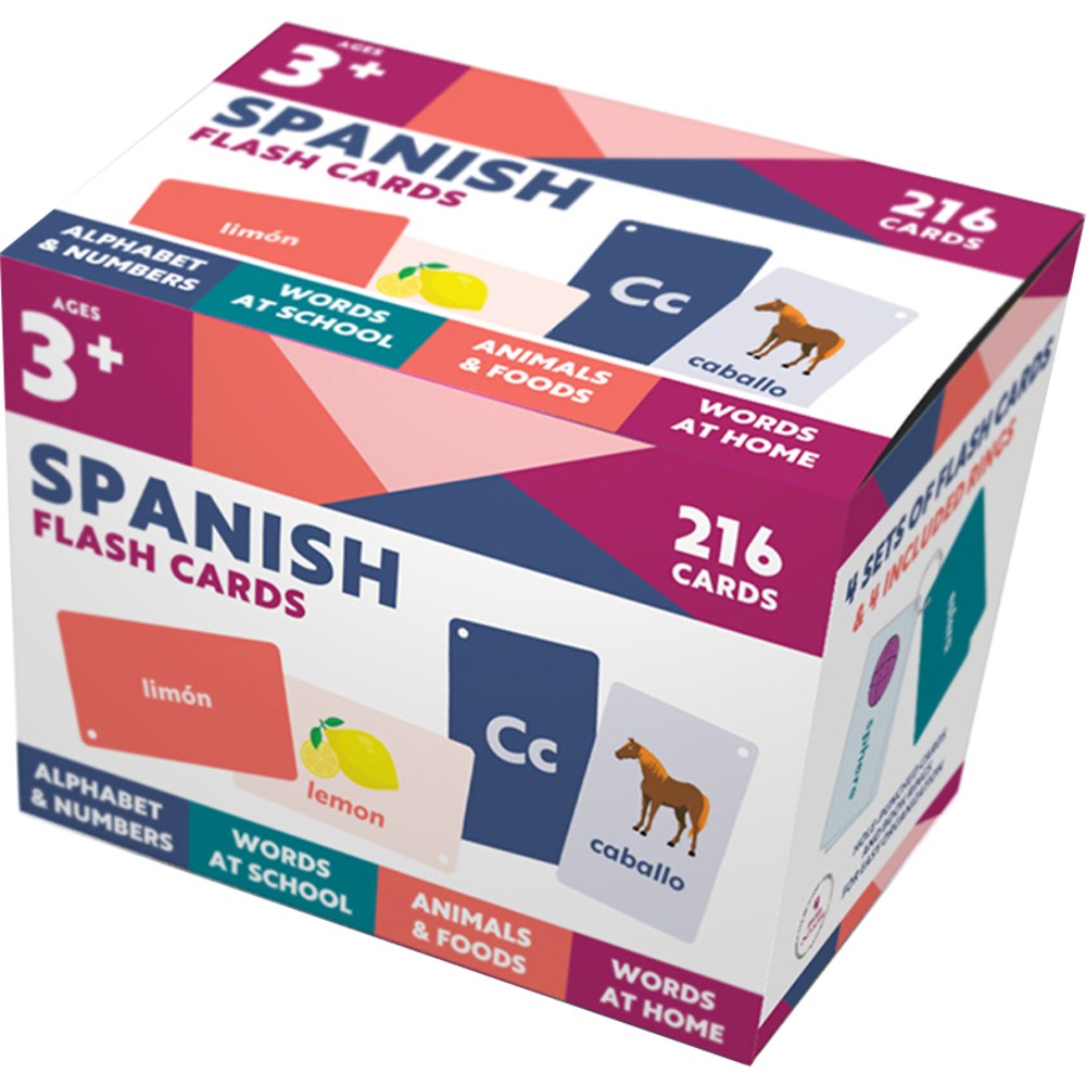 Carson Dellosa Education Spanish Flash Cards MPN:CD-734109