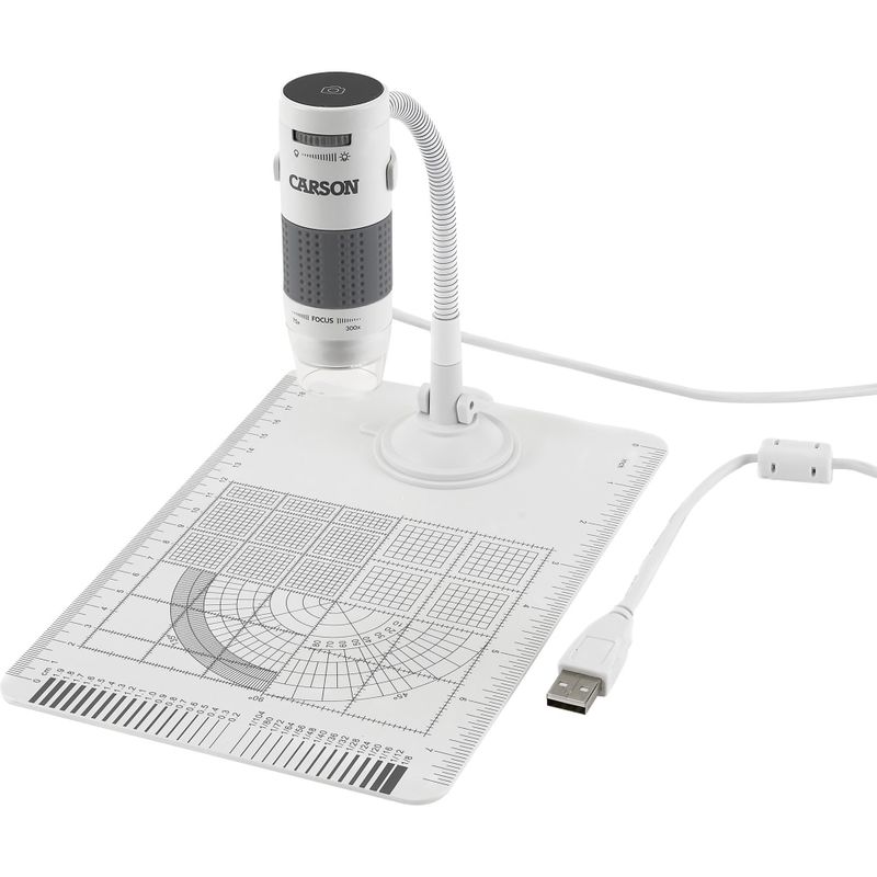 Carson eFlex MM-840 Digital Microscope - 75x to 300x - 1.9 Megapixel - LED Illumination MPN:MM-840